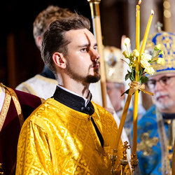 byzantinisches Pontifikalamt Stephansdom / Erzdiözese Wien/ Schönlaub byzantinisches Pontifikalamt Stephansdom