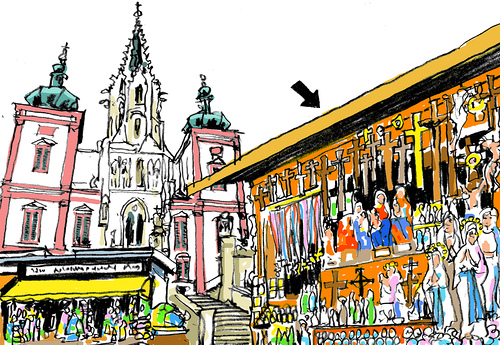 Zeichnung Devotionalien