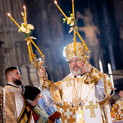 byzantinisches Pontifikalamt Stephansdom / Erzdiözese Wien/ Schönlaub byzantinisches Pontifikalamt Stephansdom